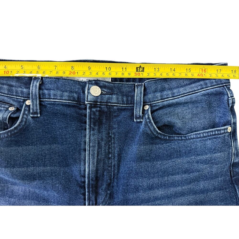 Frank & Eileen Cork Everyday Jean Rinse Cropped Raw Hem Straight Size 32 Classic - Picture 14 of 16